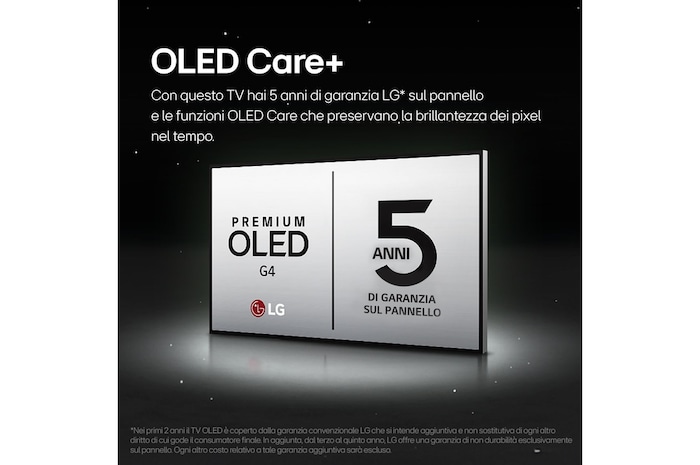 LG TV 97 pollici LG OLED evo AI G4 4K Smart TV 2024, OLED97G45LW